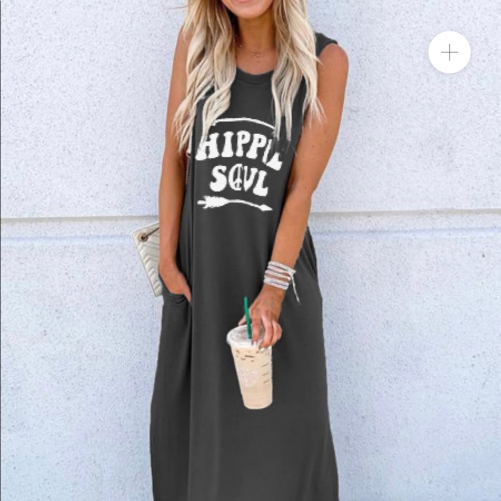Hippie soul maxi dress!! Cute af